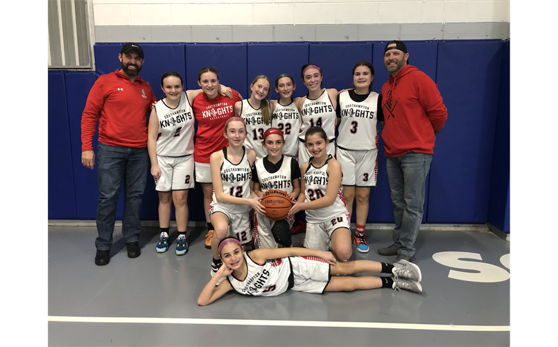 2022-23 7th Grade Girls ICBA Runner up & State Qualifier 